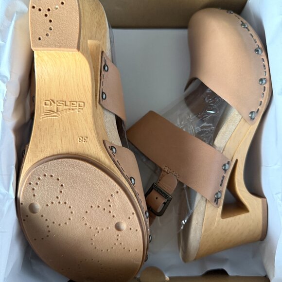 NIB Dansko Thea Full Grain Clog - sz 38 - Picture 2 of 3